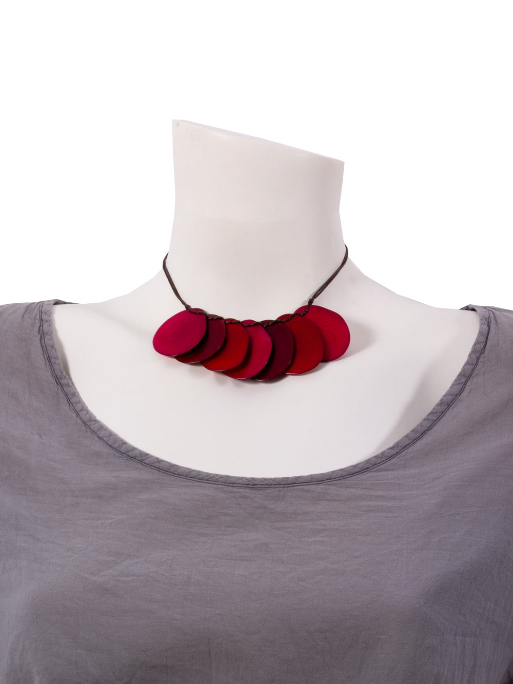 Necklace Celeste red
