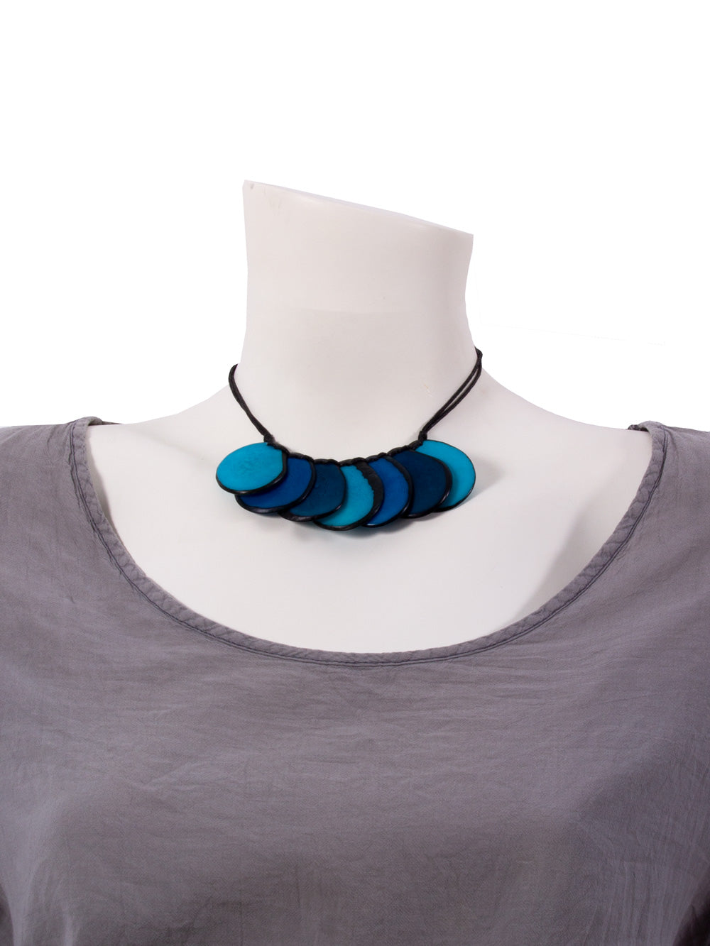 Collier Céleste bleu