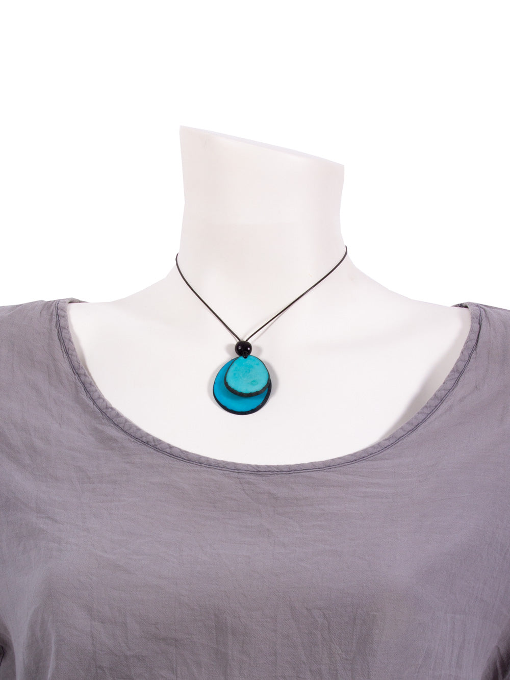 Collier Chiloete bleu
