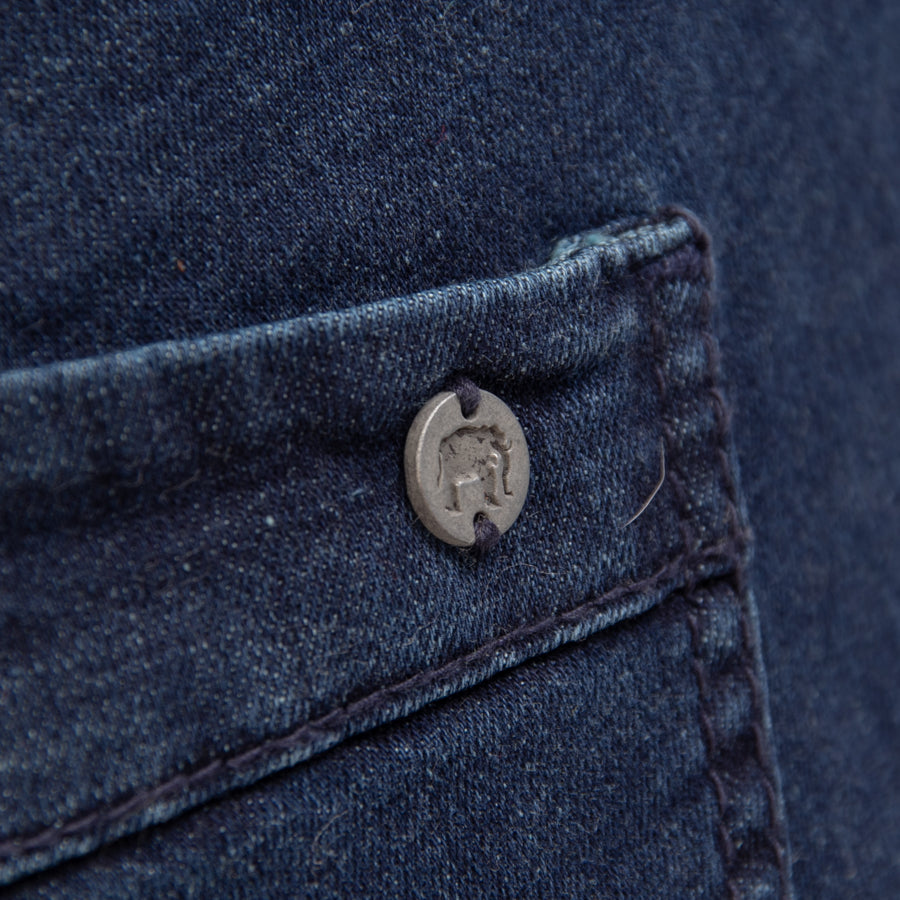 Jean en denim éco-stretch