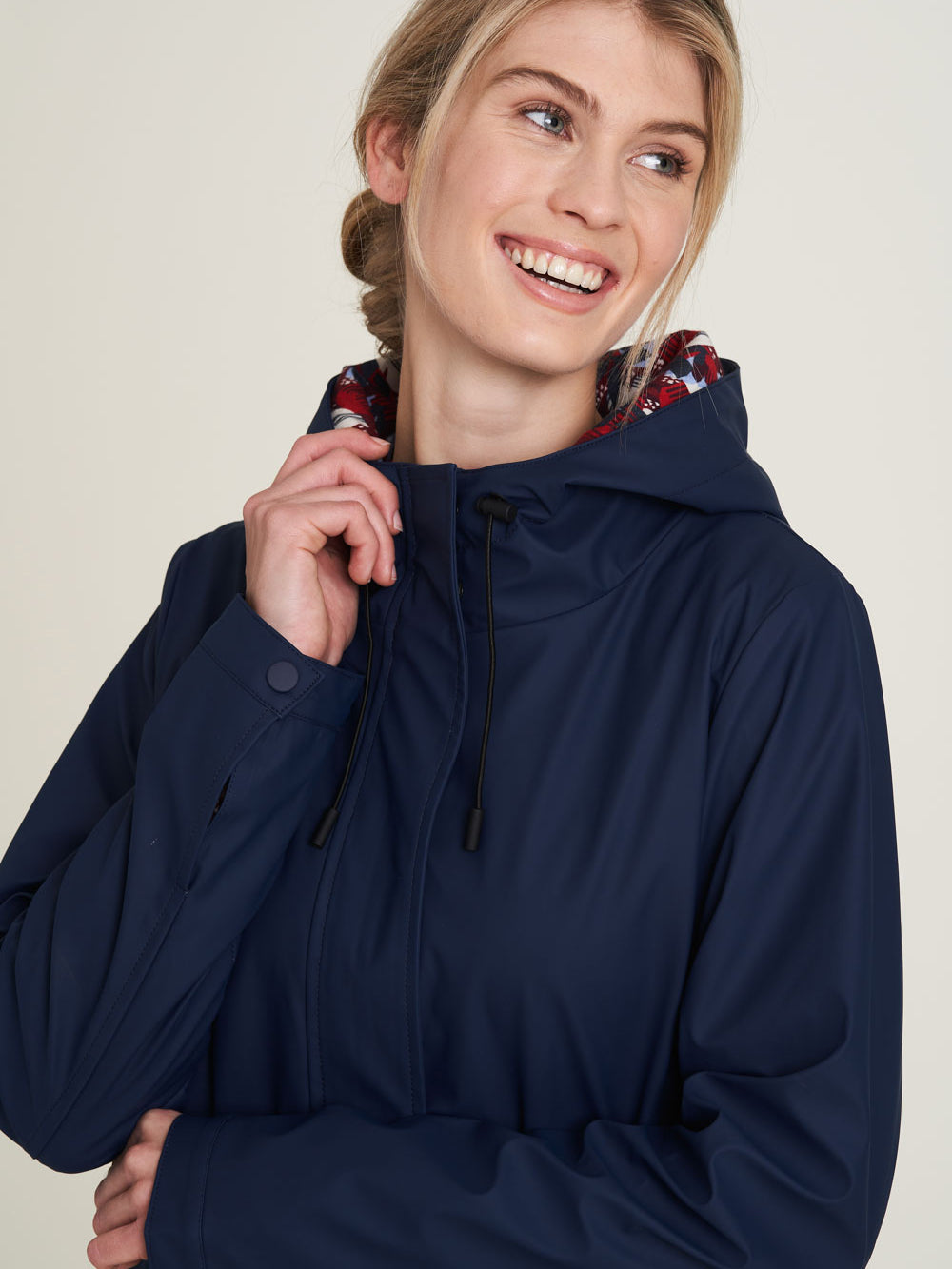 Regenjacke navy