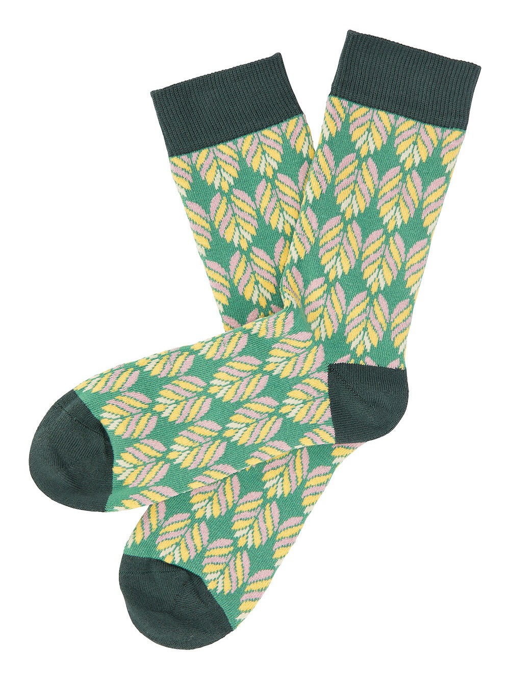 chaussettes à motifs disent