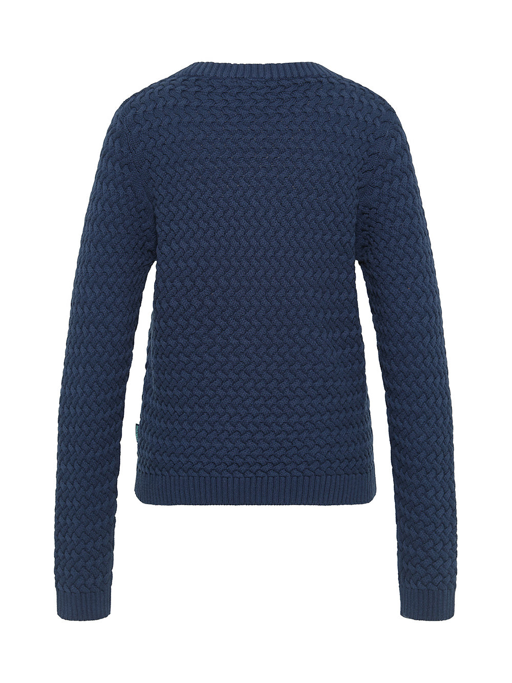 warm knitted sweater dark navy