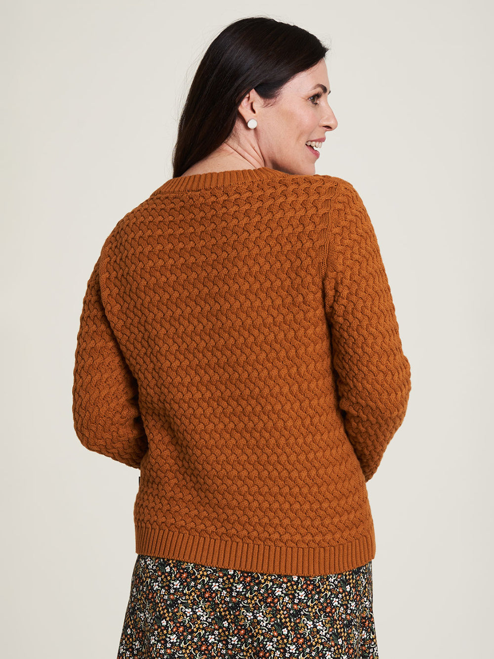 warm knitted sweater ginger