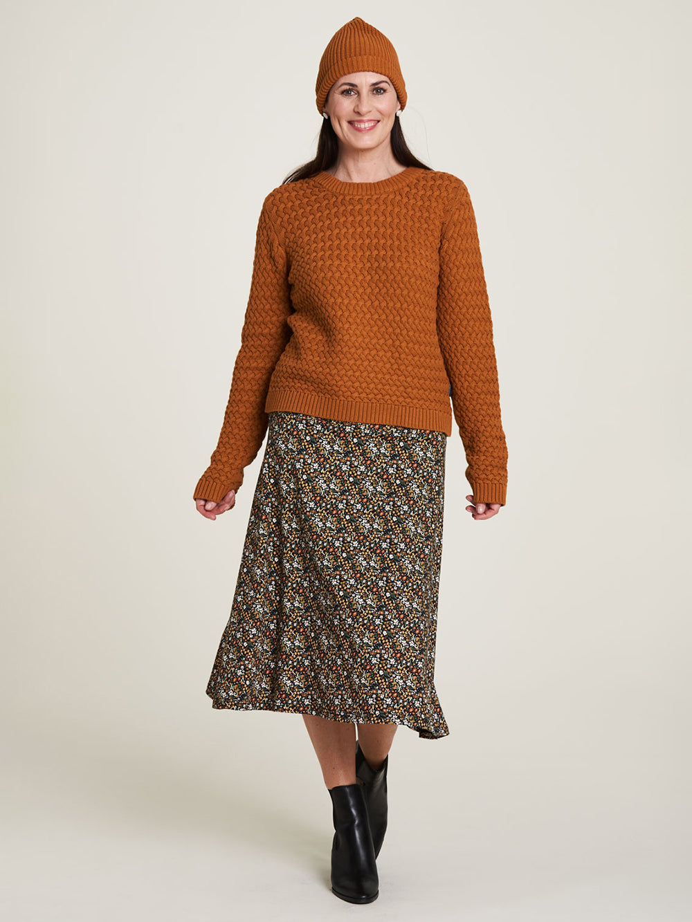 warm knitted sweater ginger