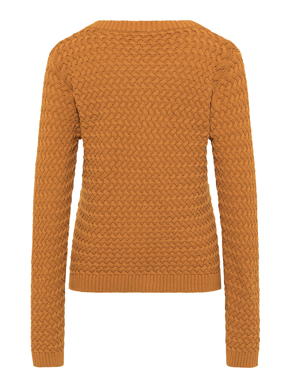 warm knitted sweater ginger
