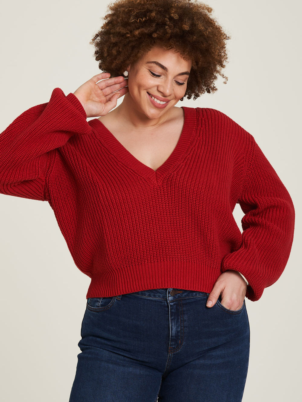 Knitted sweater samba