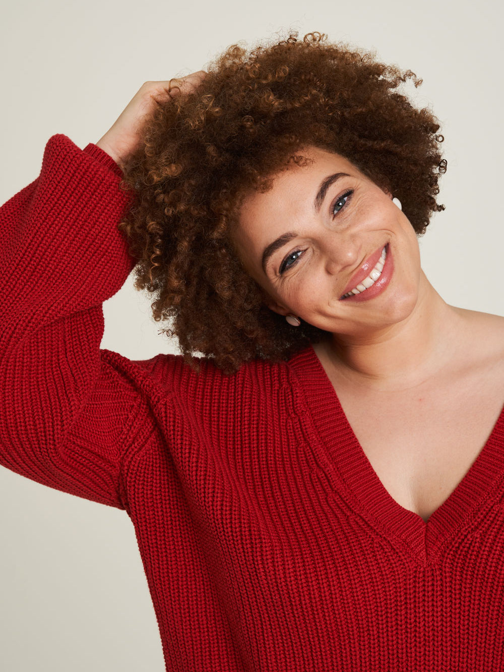 Knitted sweater samba