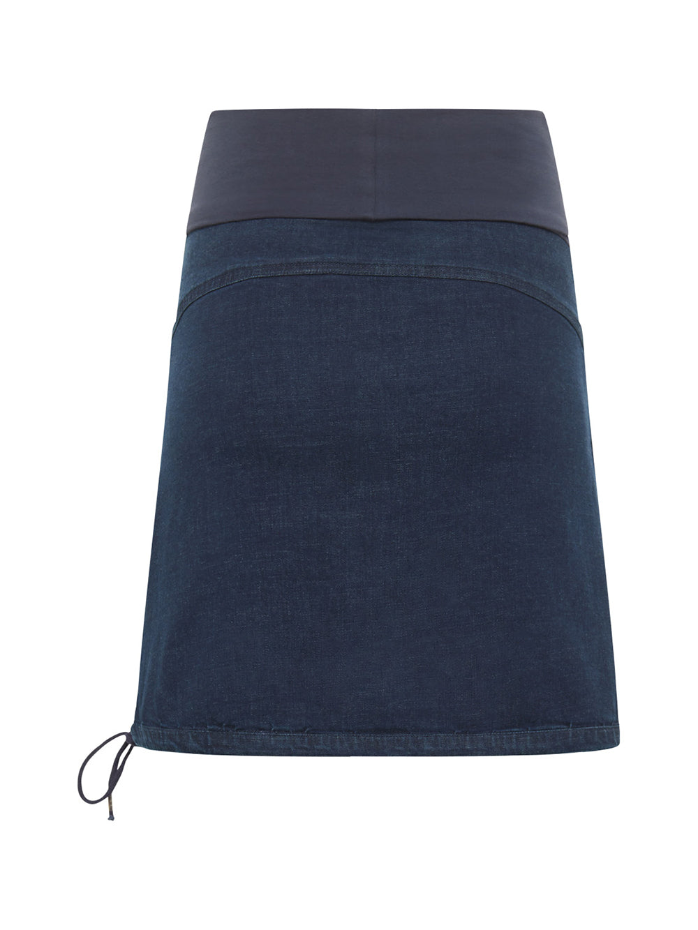 Ballonrock aus Bio-Denim dark indigo - Tranquillo