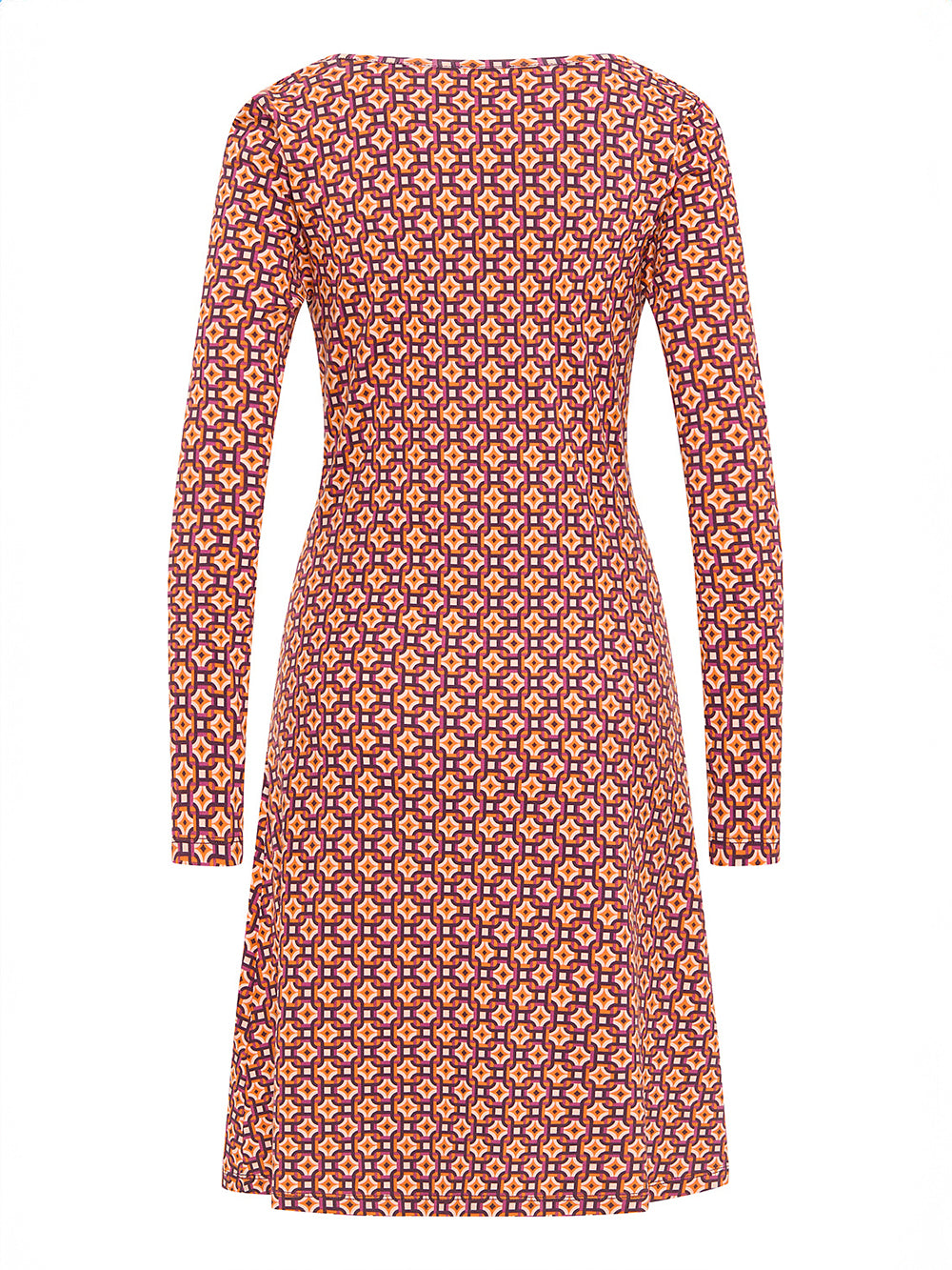Kurzes Jersey-Kleid - tiles