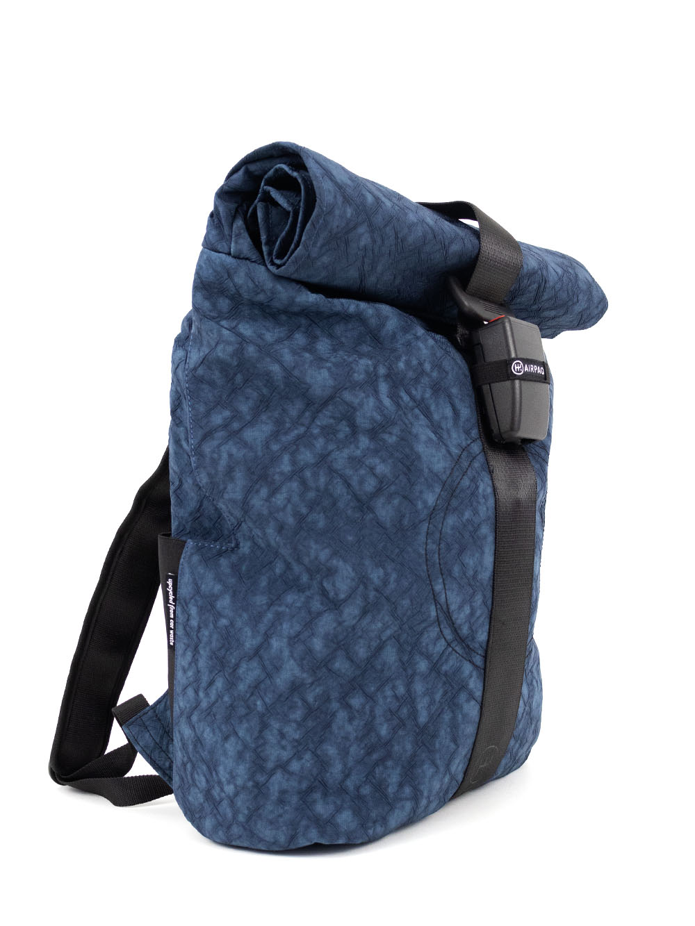 Airpaq Rucksack Rolltop - blau gefärbt