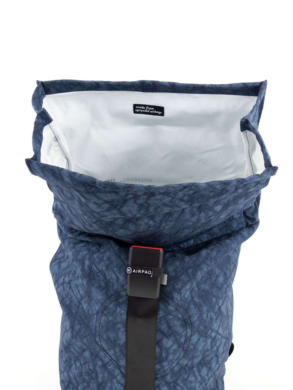 Airpaq Rucksack Rolltop - blau gefärbt