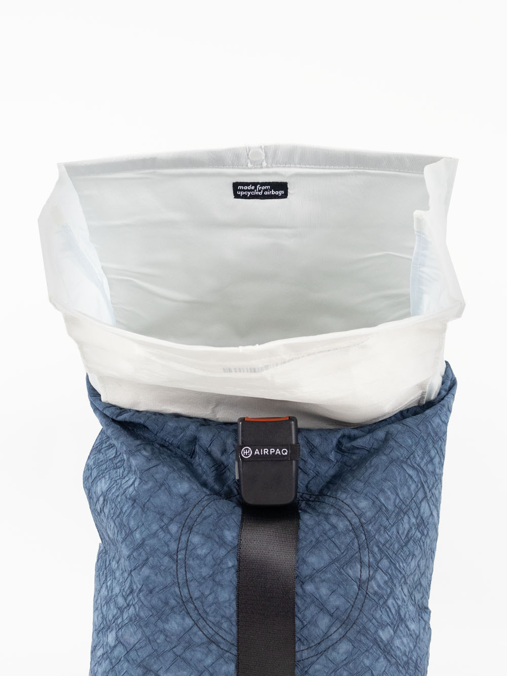 Airpaq sac à dos roll top - couleur bleu/blanc