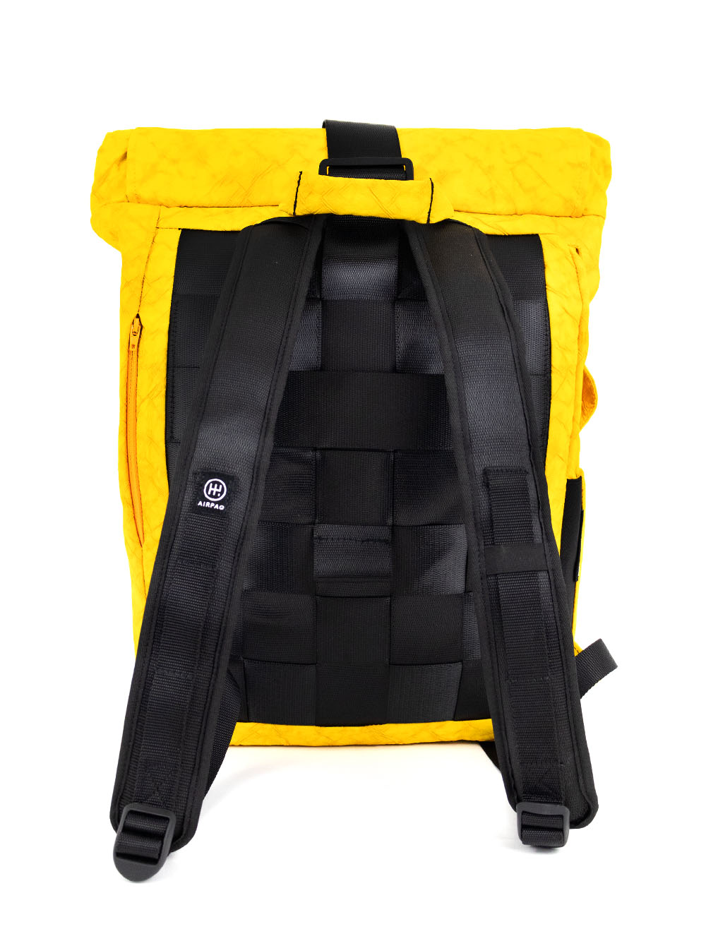 Airpaq Rucksack Rolltop - gelb gefärbt