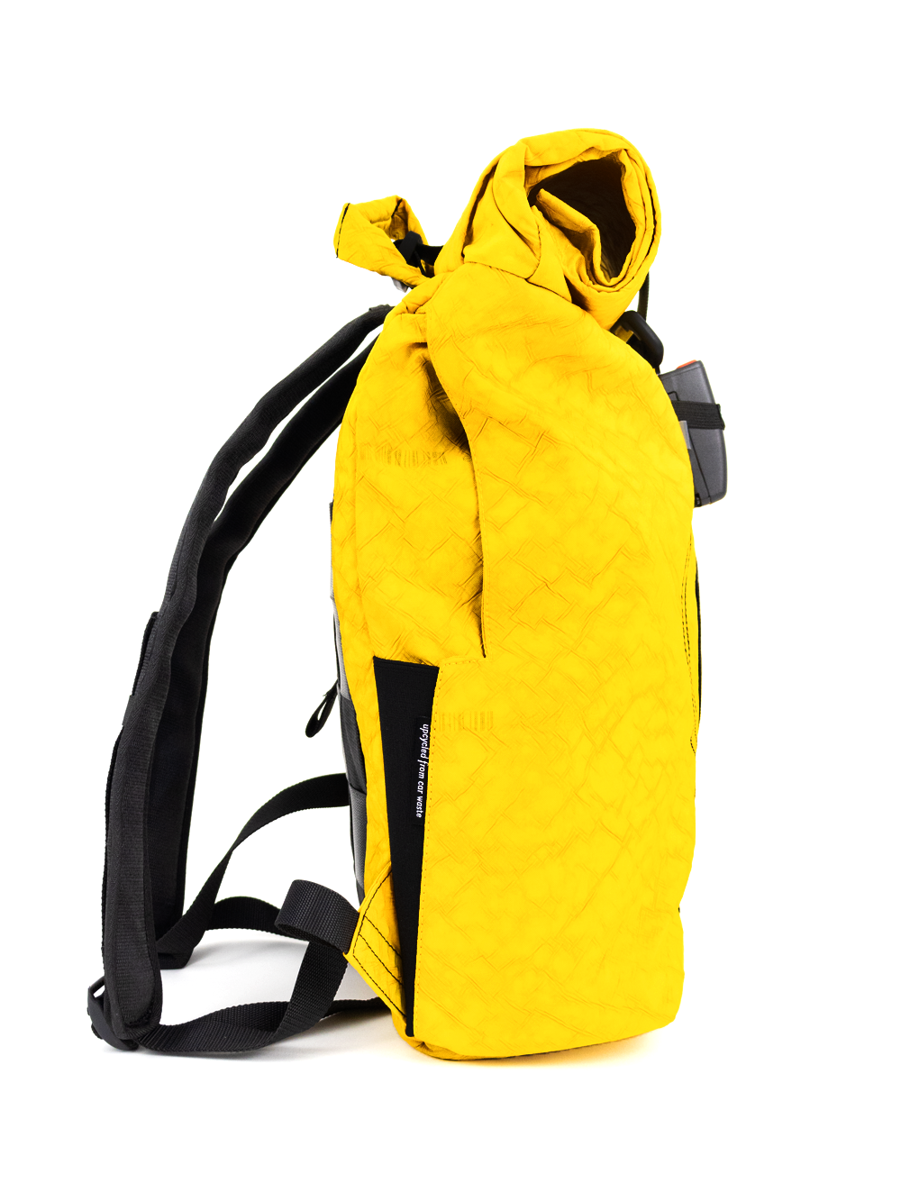 Airpaq Rucksack Rolltop - gelb gefärbt