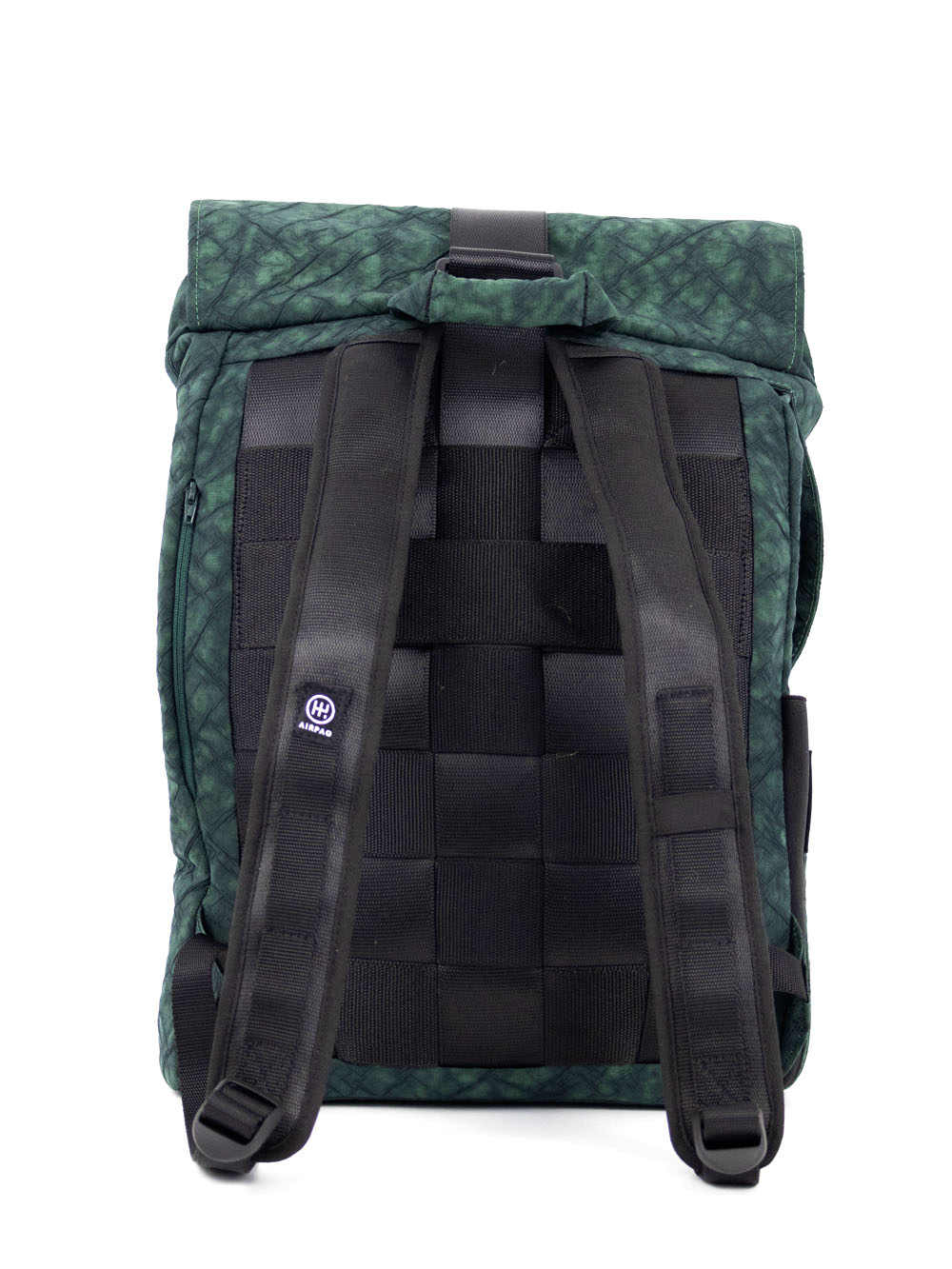 Airpaq Rucksack Rolltop - grün gefärbt