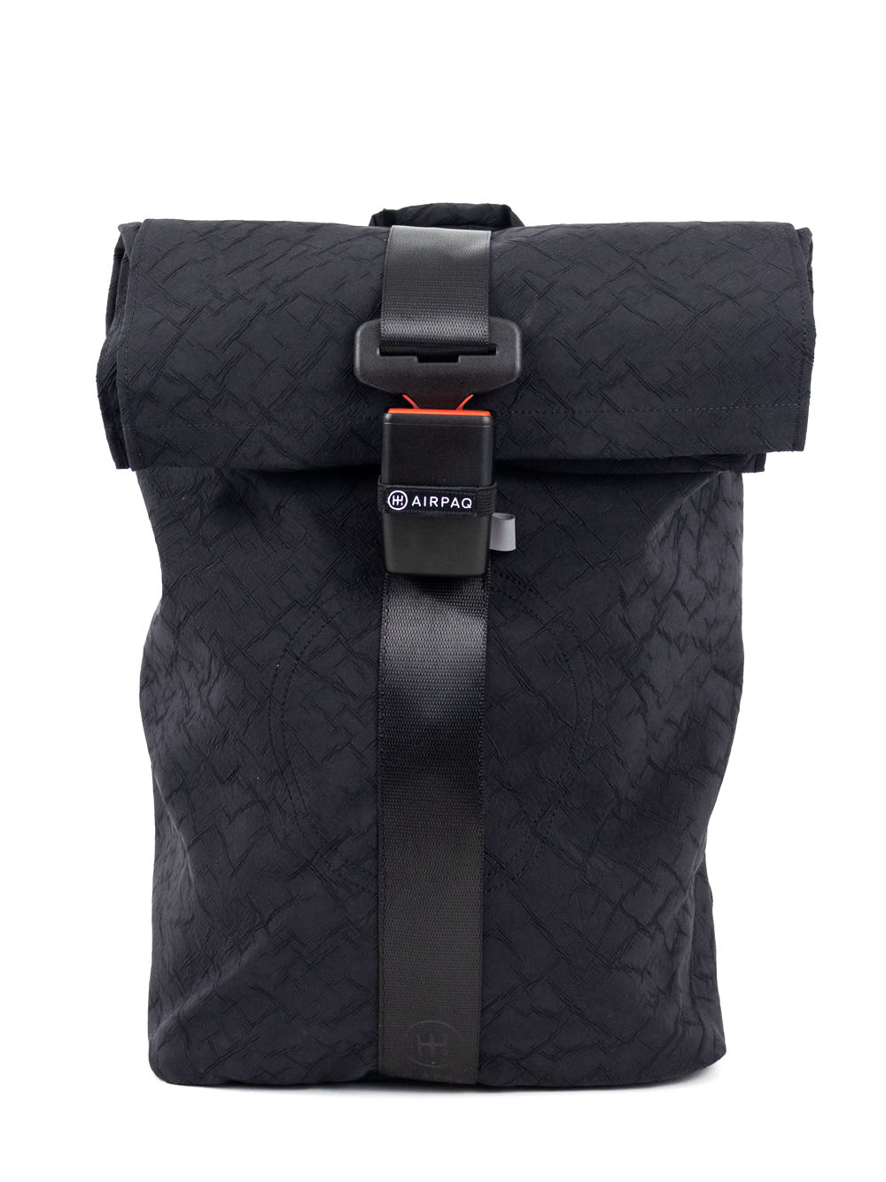Airpaq backpack roll top - colored black