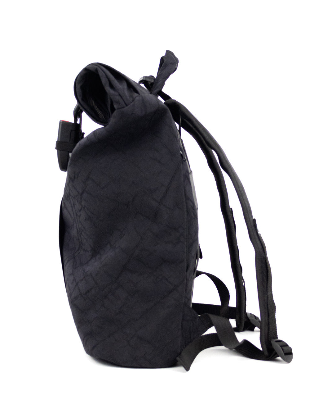 Airpaq Rucksack Rolltop - schwarz gefärbt