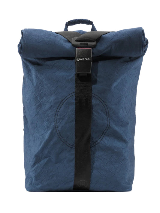 Airpaq Rucksack Rolltop BIQ - blau gefärbt