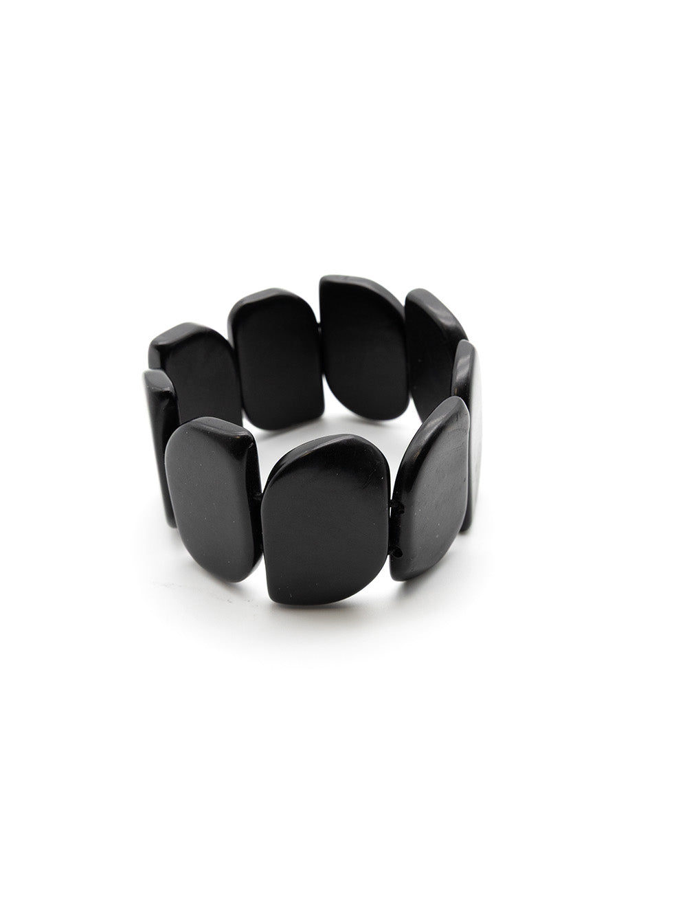 Armband Ecoapu Schwarz - La Tagua Nuss