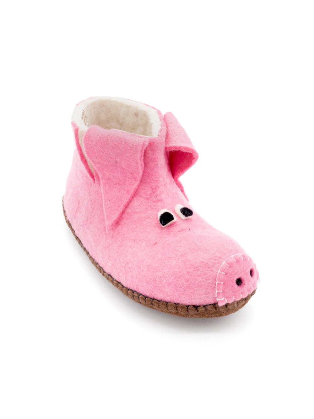 Mini mongs Piggy rosa - Kinderhausschuhe/Kinderpantoffeln