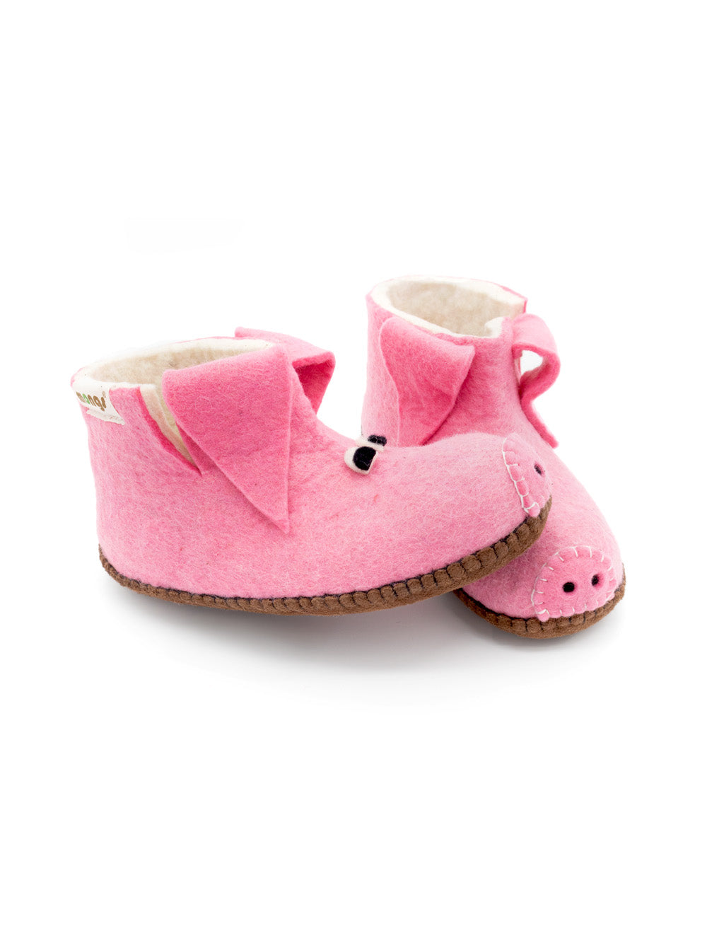 Mini mongs Piggy rosa - Kinderhausschuhe/Kinderpantoffeln