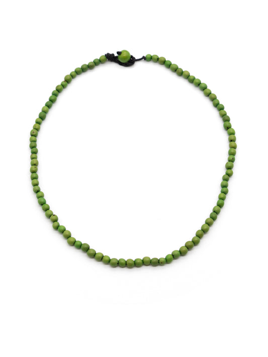 Chira necklace apple green