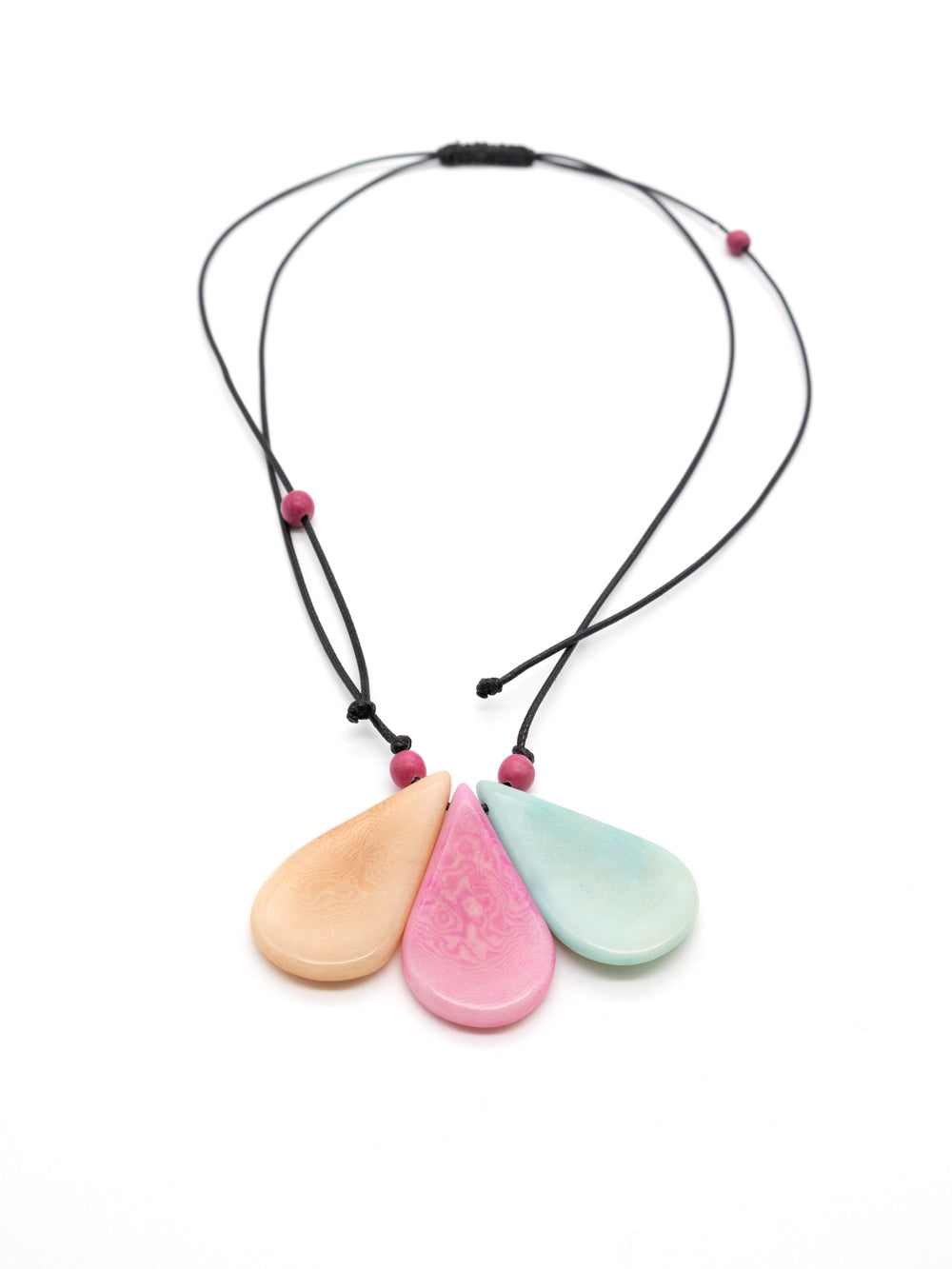 Halskette Lilia pastel - La Tagua Nuss