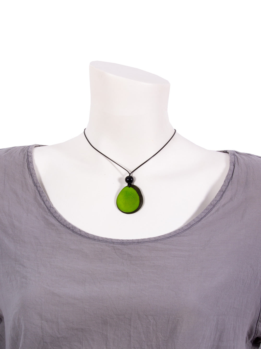 Necklace Laurate apple green