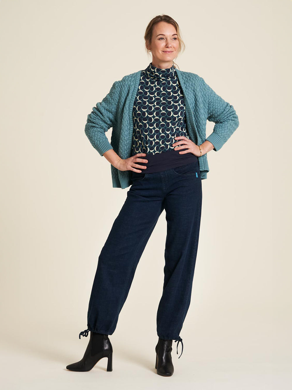 Gemütliche Jogger Jeans dark indigo - Tranquillo Hose