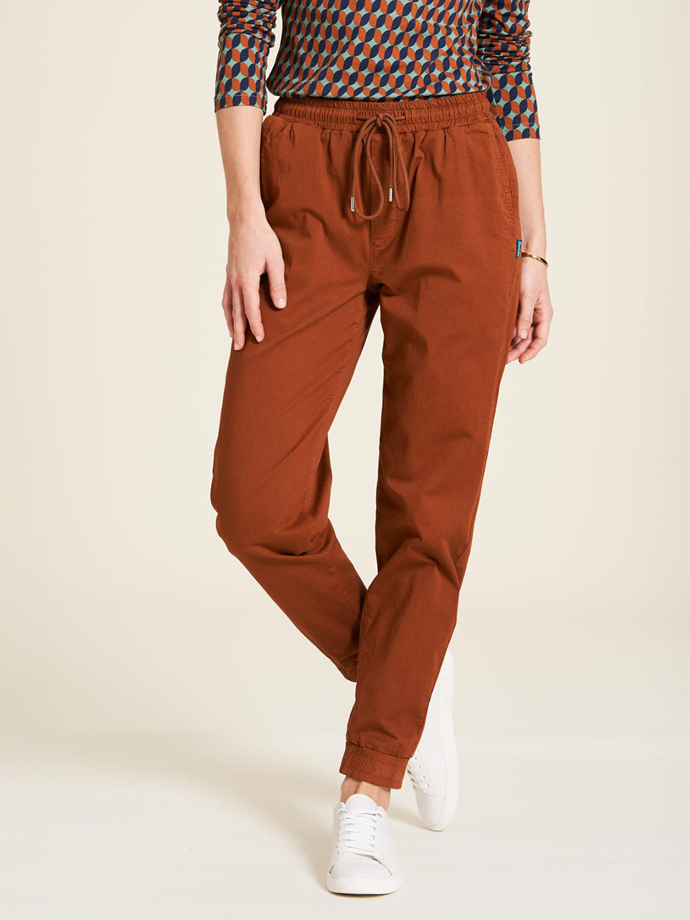 Twill Jogger caramel - Tranquillo Hose