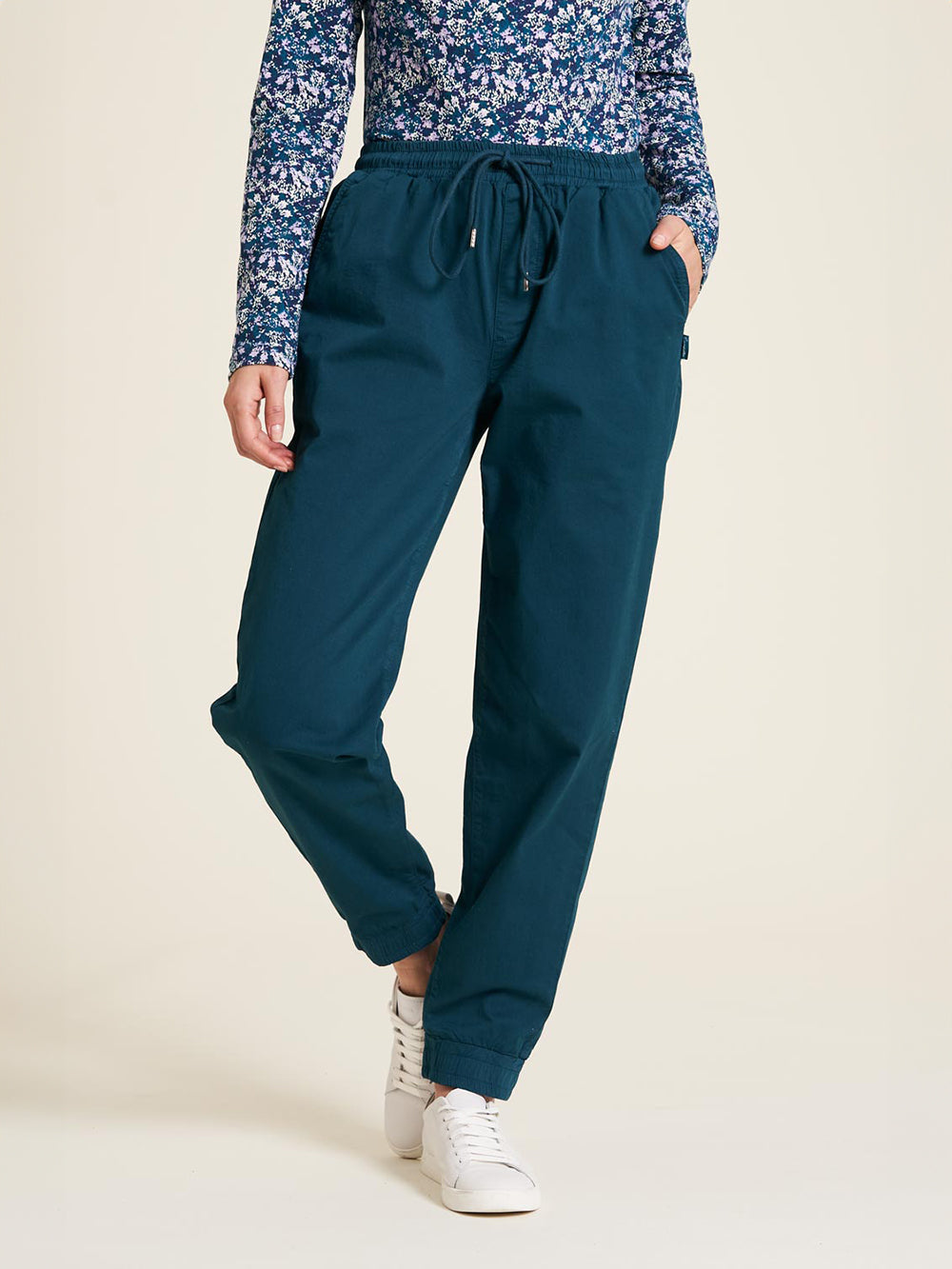 Twill Jogger deep water - Tranquillo Hose