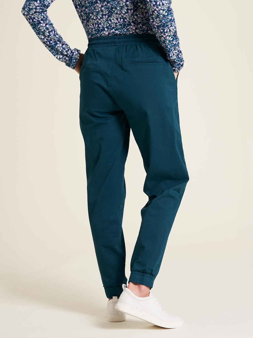 Twill Jogger deep water - Tranquillo Hose