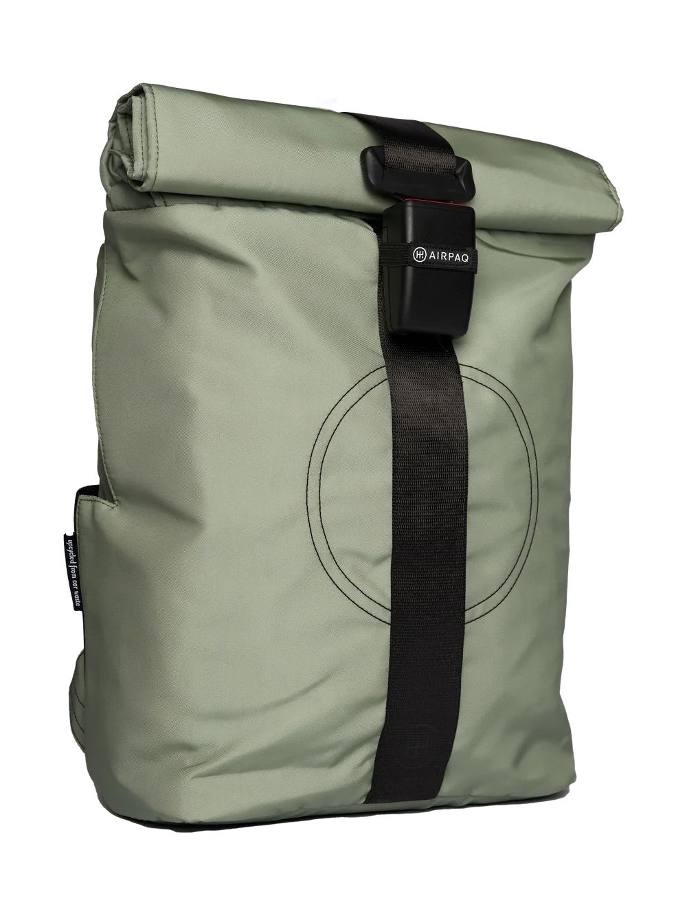 Airpaq Rucksack Rolltop - mint Printed