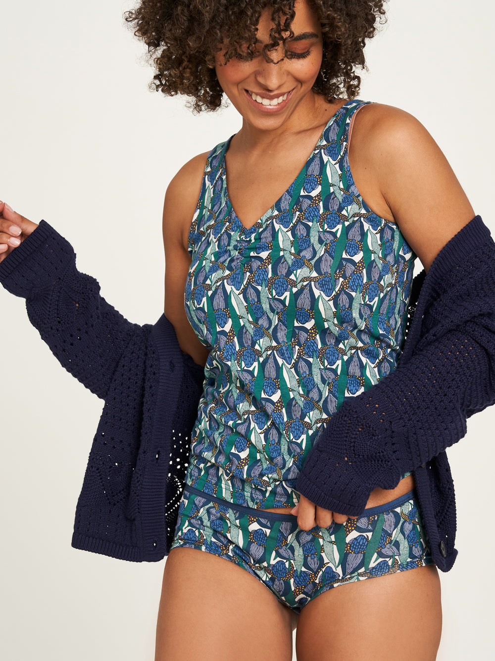 Slip jersey orchidée