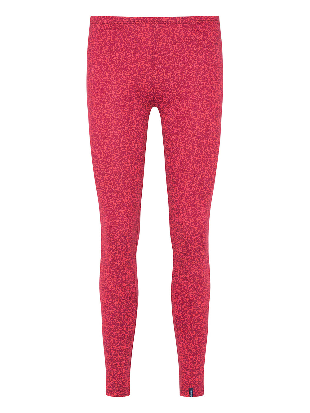 Jersey leggings swirls