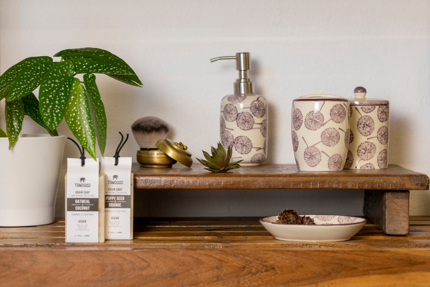 Bathroom set FLORAL