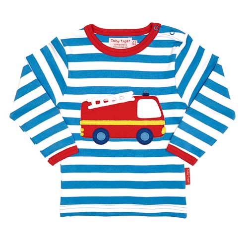 Kinder Feuerwehr Shirt - Toby Tiger