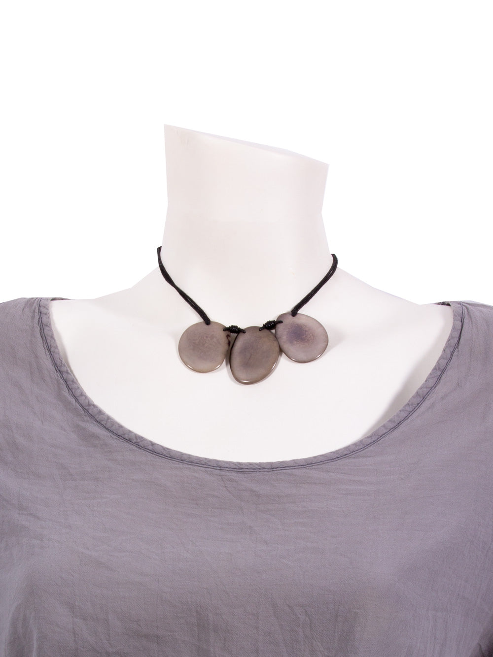 Necklace Celi gray