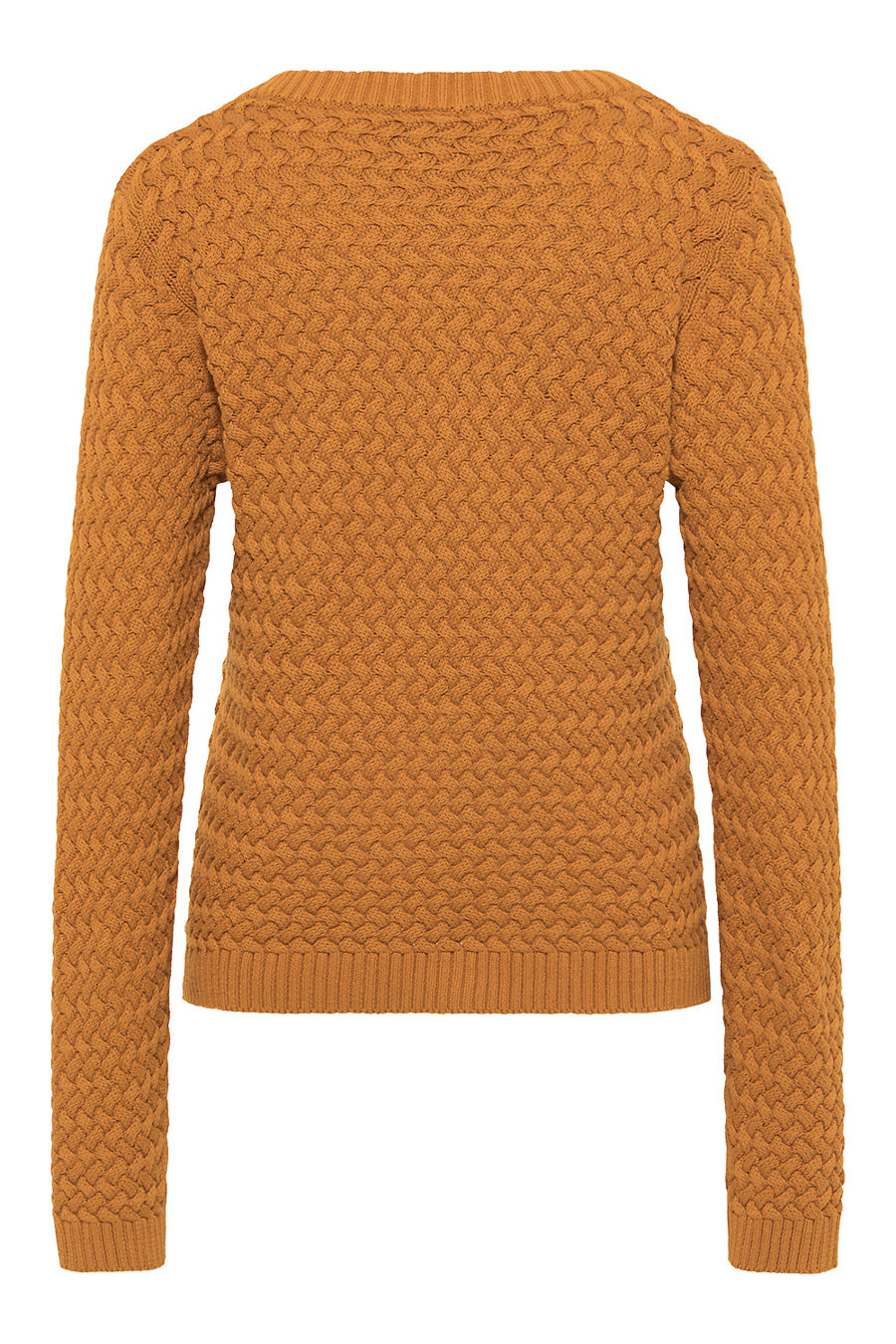 warm knitted sweater ginger
