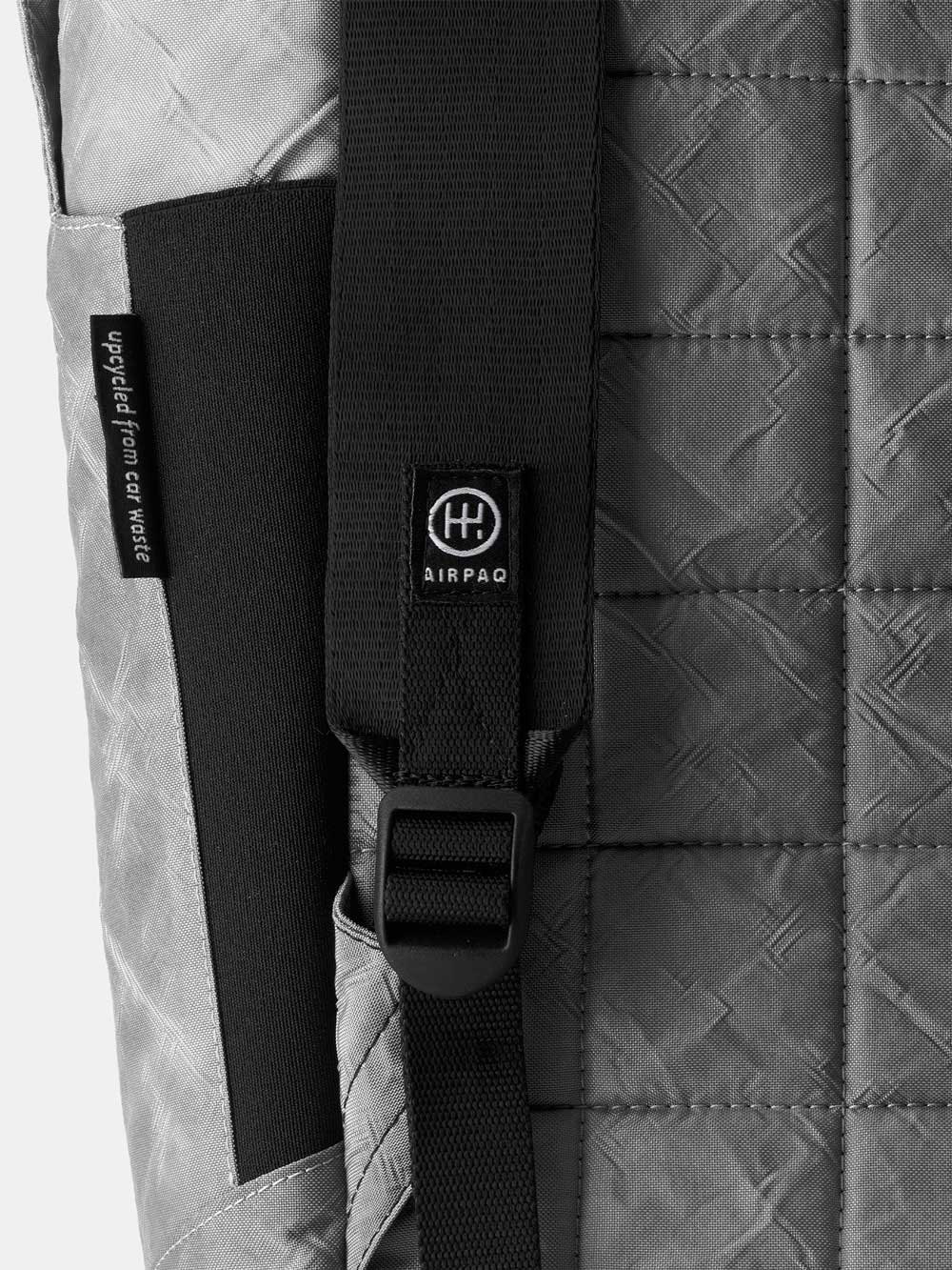 Airpaq backpack Basiq - gray colored