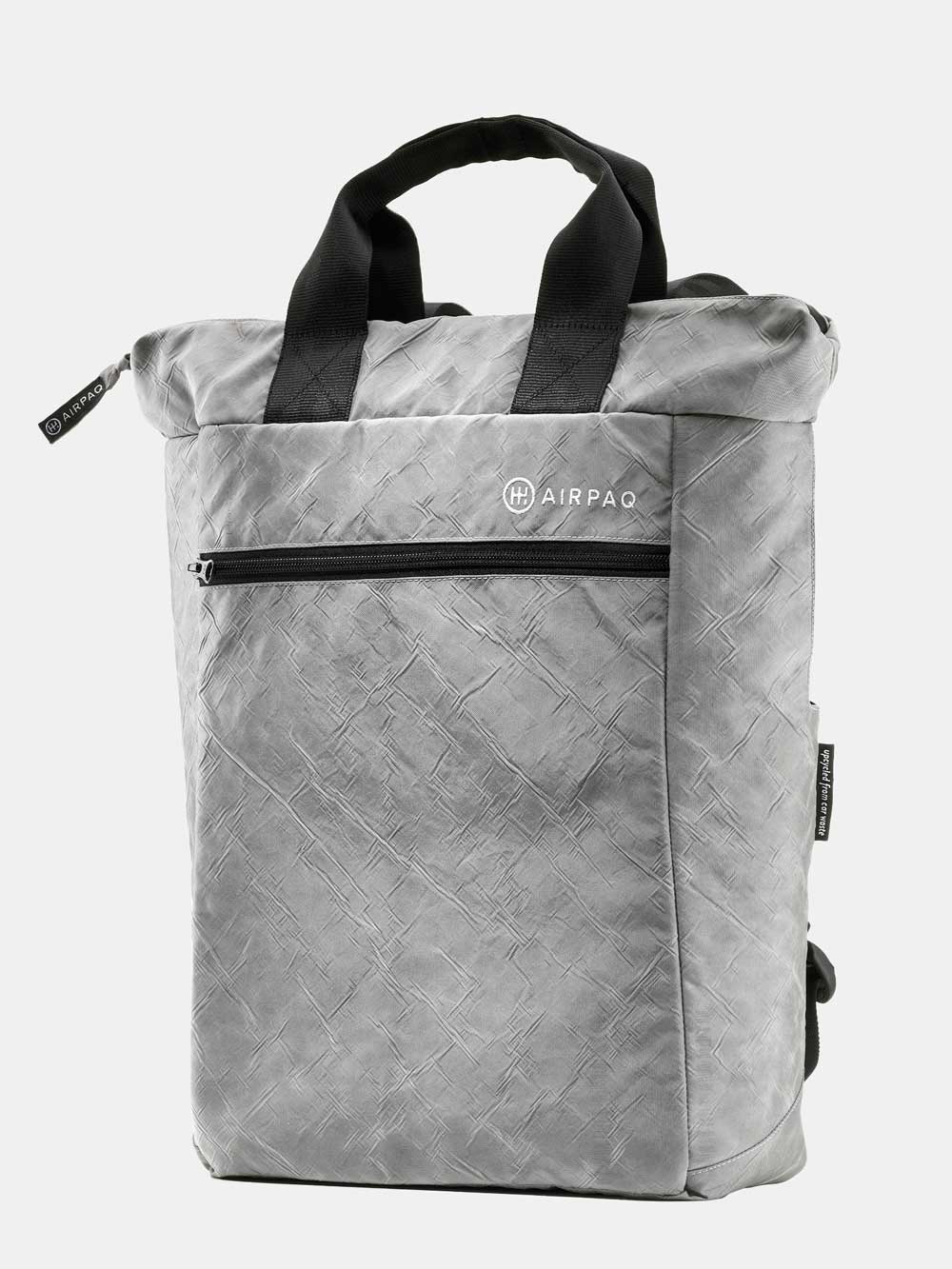 Airpaq backpack Basiq - gray colored