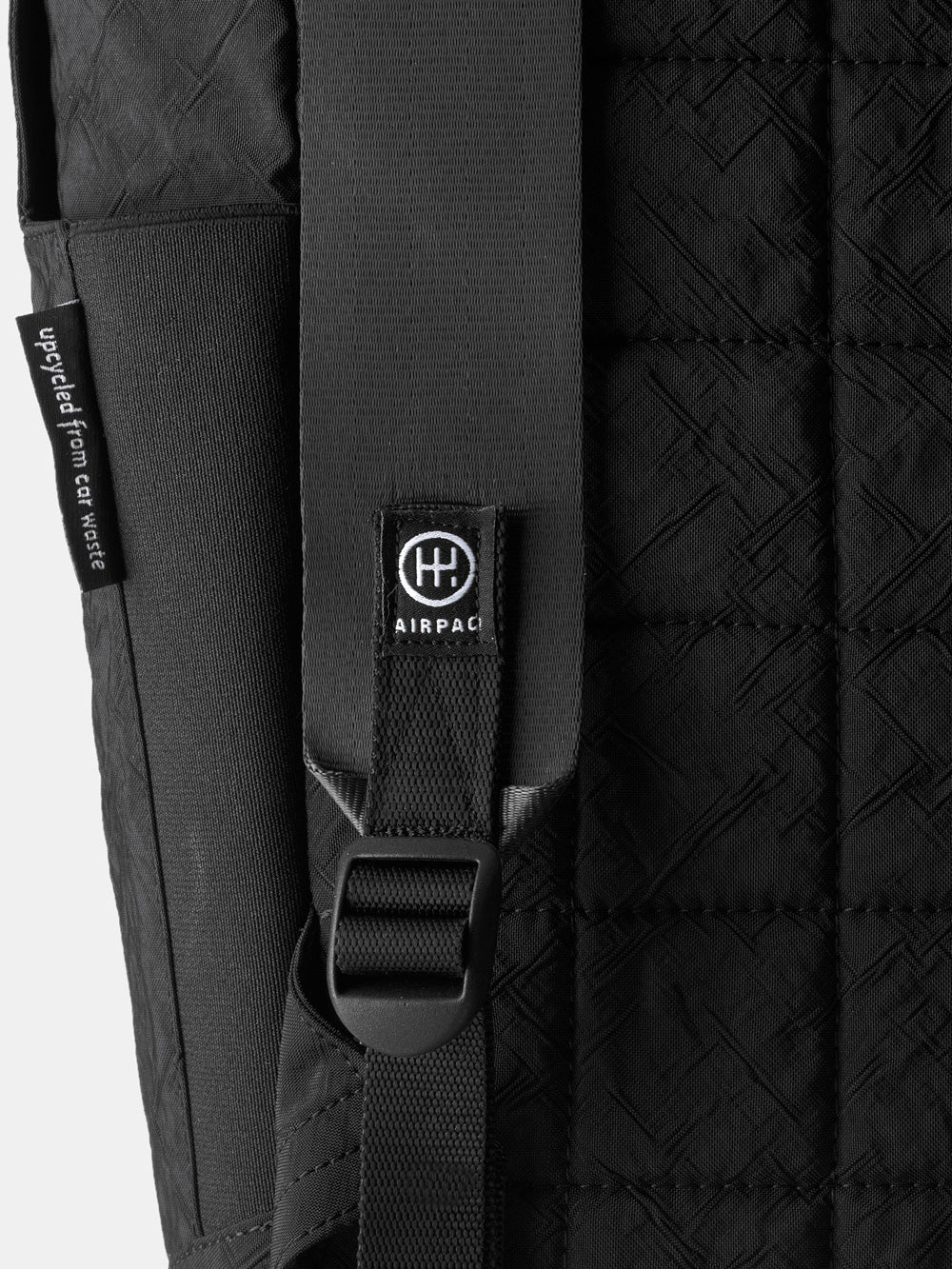 Airpaq backpack Basiq - colored black