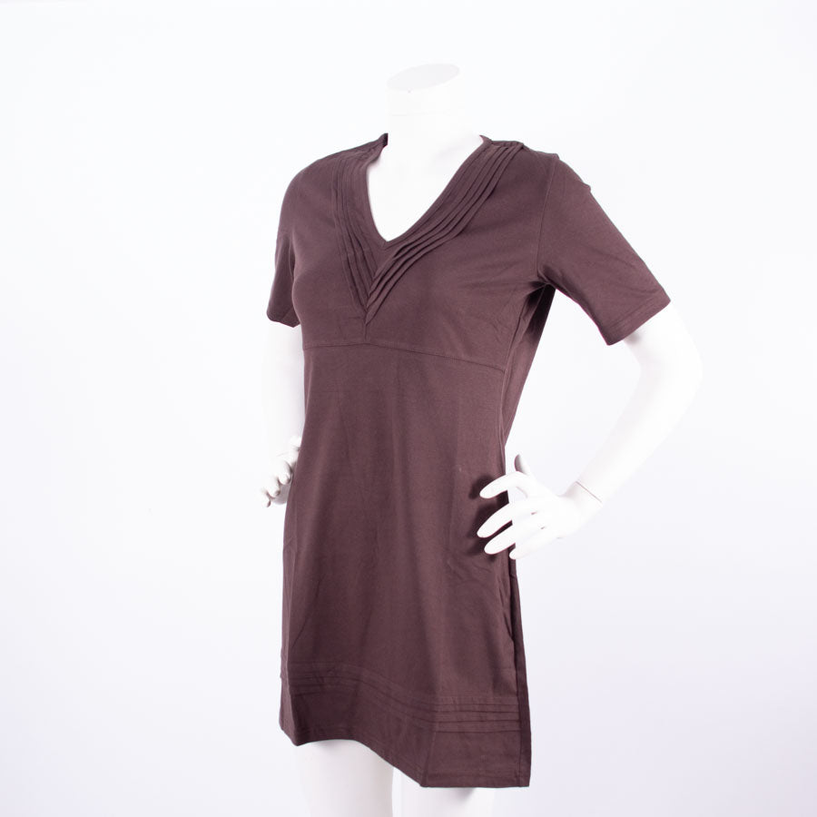 robe d'été élégante cacao