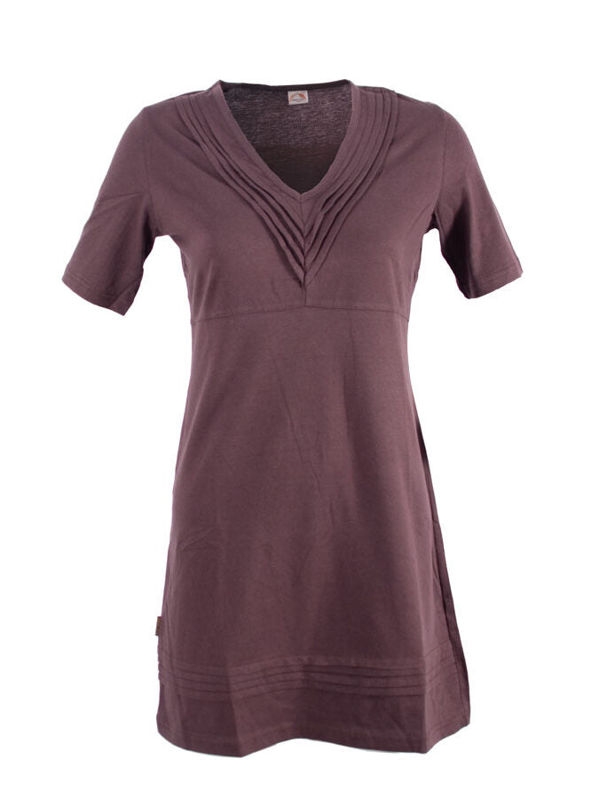 robe d'été élégante cacao