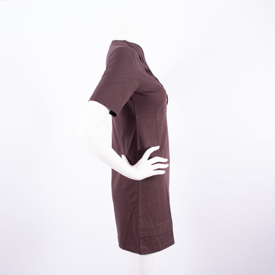 robe d'été élégante cacao