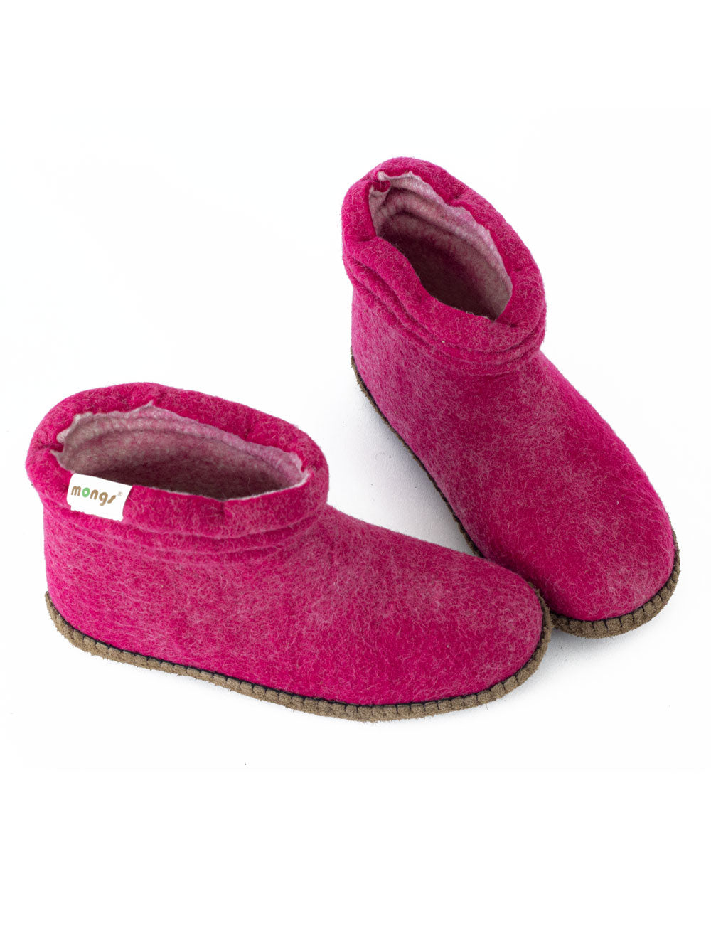 Lady Mongs pink - women's slippers