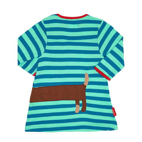 Hund Kinder Langarm Kleid - Toby Tiger