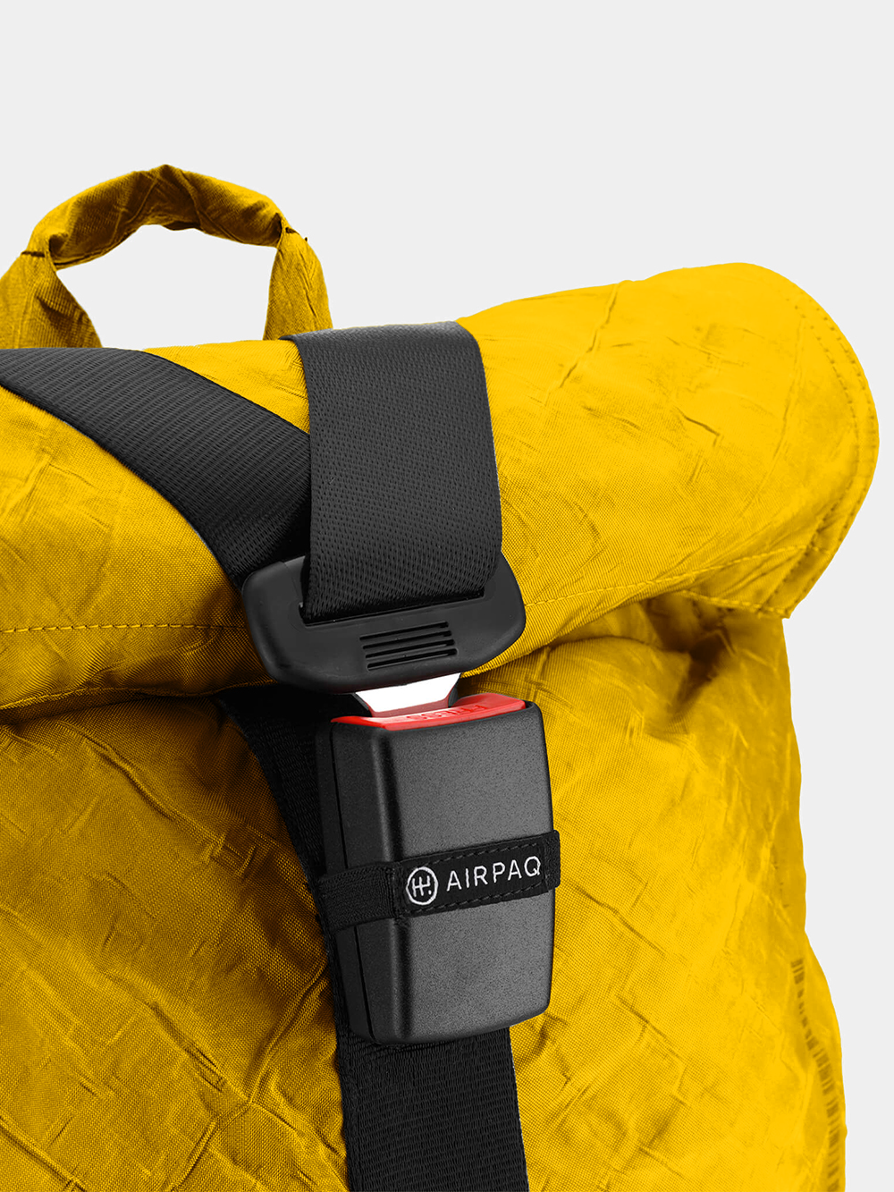 Airpaq Backpack Rolltop BIQ - colored yellow