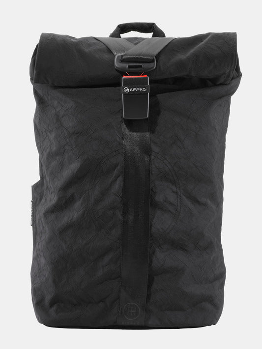 Airpaq Rucksack Rolltop BIQ - schwarz gefärbt